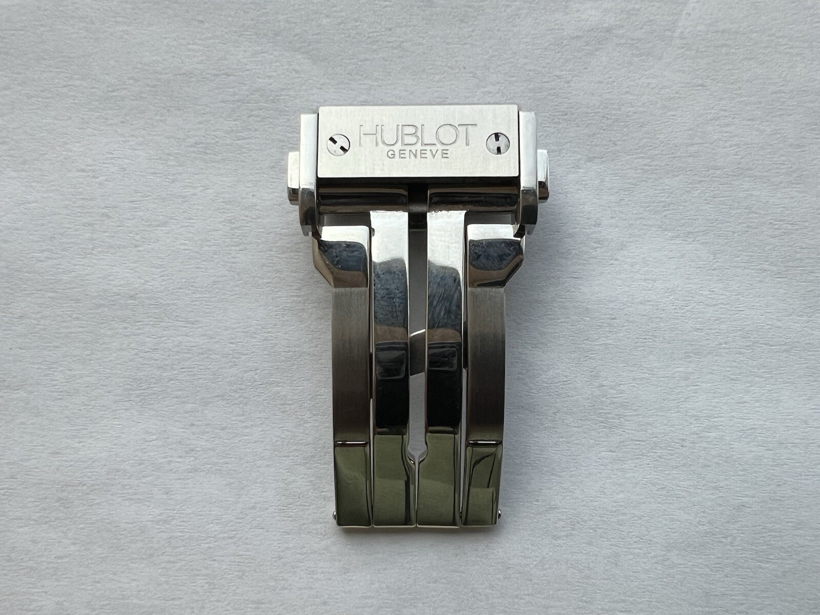 Original Hublot 22mm Stainless Steel Deployment Buckle – OC#478