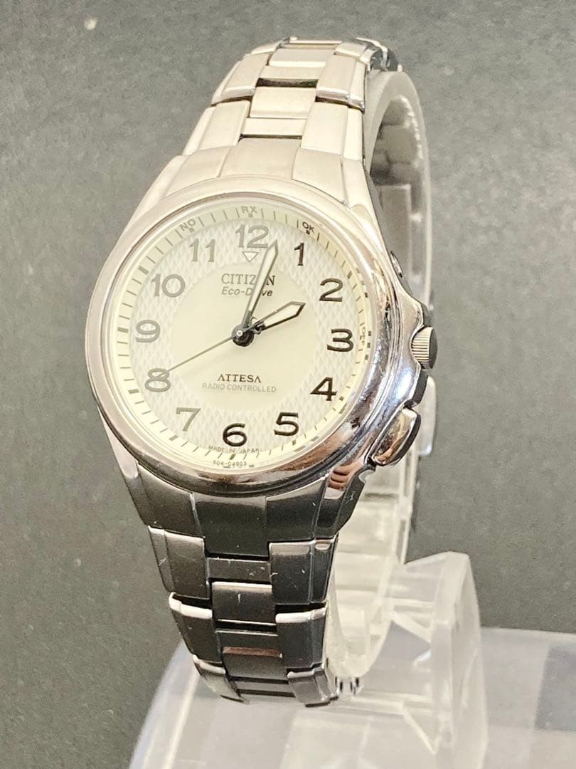 Citizen Eco-Drive Attessa Solar Watch Used – 30mm Dirty For Parts