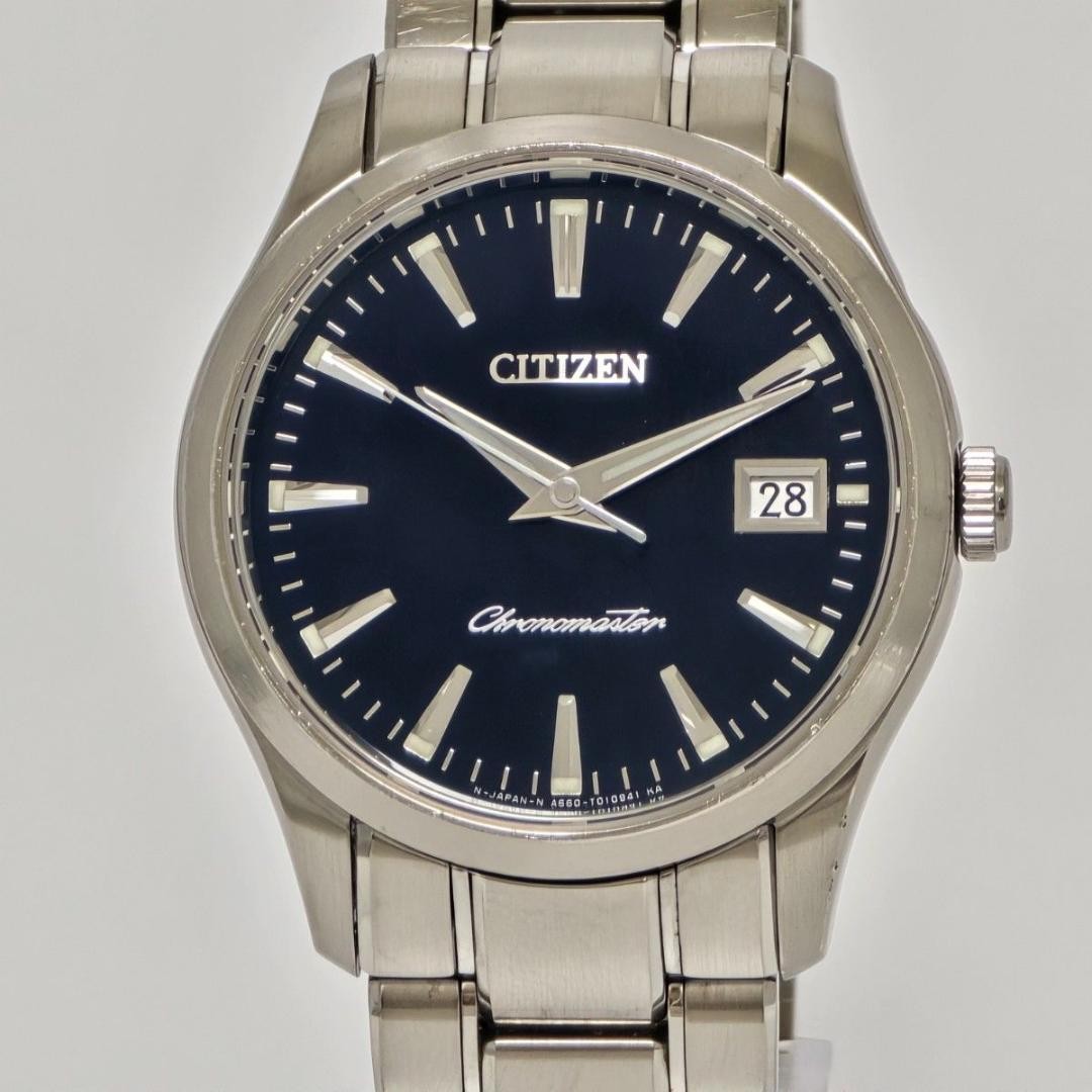 Citizen Chronomaster A660-T006884 Silver Quartz Watch Japan 0714213