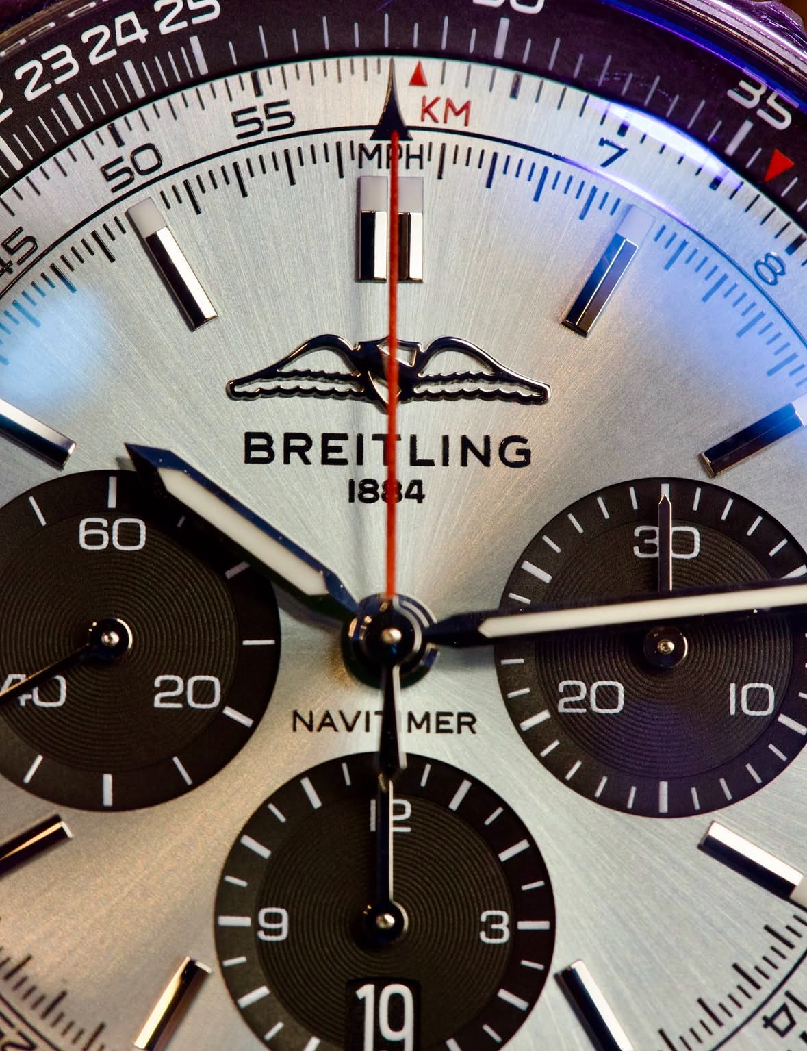 Breitling Navitimer B01 Chronograph 43 Ice Blue AB0138