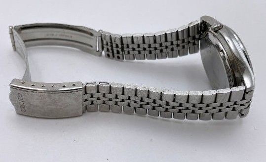 SEIKO 5 7S26 3170 Automatic Analog Round Silver Men’s Watch Working Used