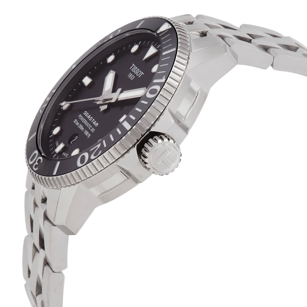 Tissot Seastar 1000 Automatic Black Dial Men’s Watch T1204071105100