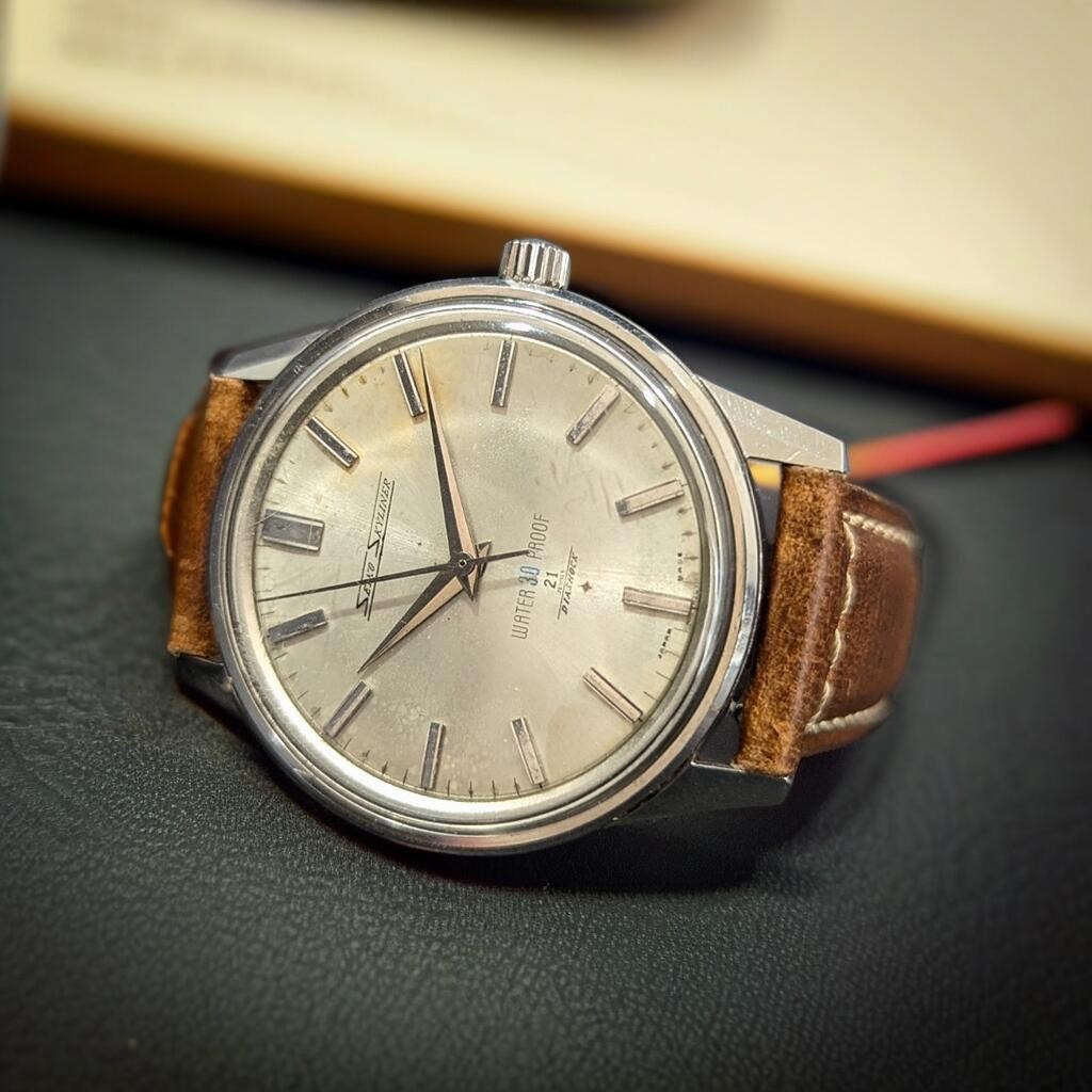 Seiko Skyliner 14092 21J Cal.402 Manual Wind Watch #S520044