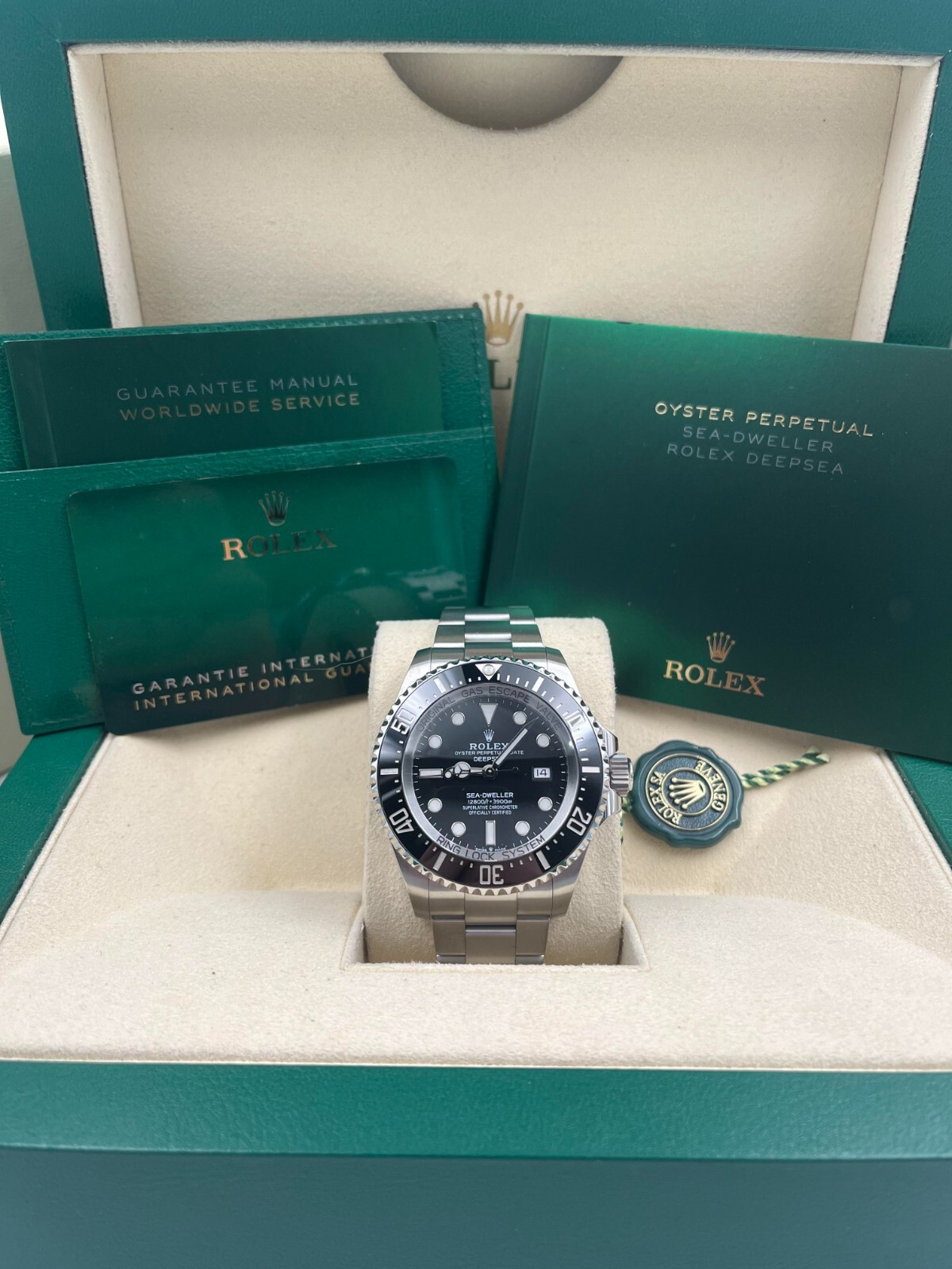 Rolex Sea-Dweller Deepsea 44mm Black Dial 126660 Pre-Owned 2022
