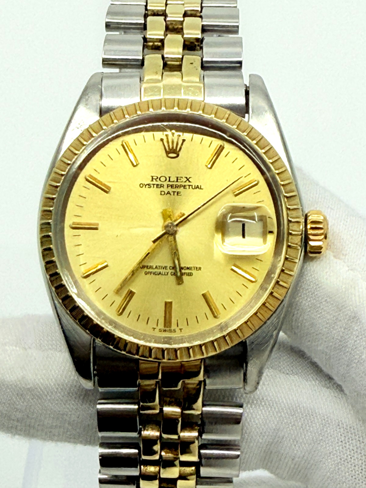 Rolex Oyster Perpetual Date 34mm Ref. 1505 Watch
