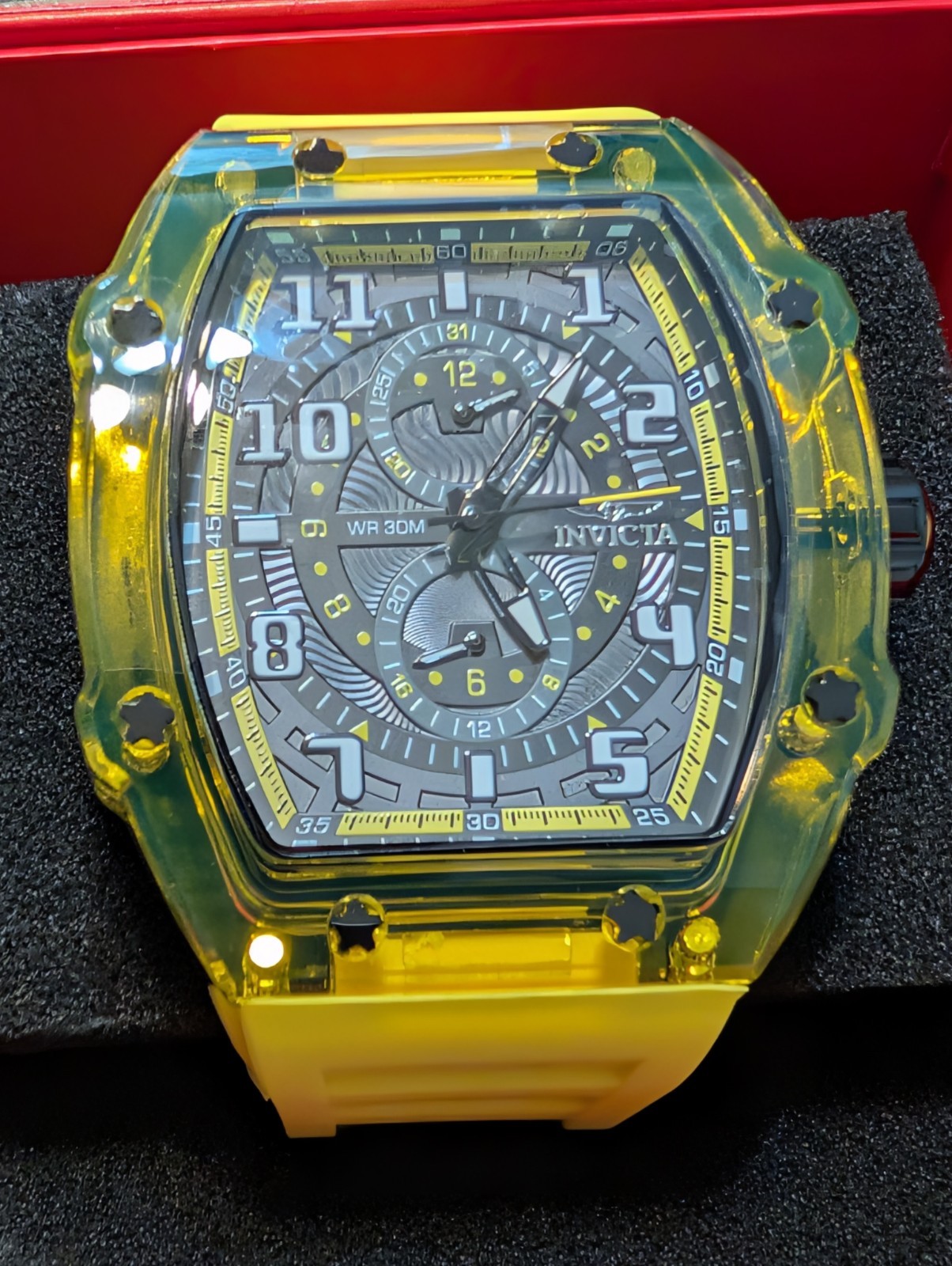 Invicta Racing Cyclone 48.5mm Men’s Watch Brand New In Box