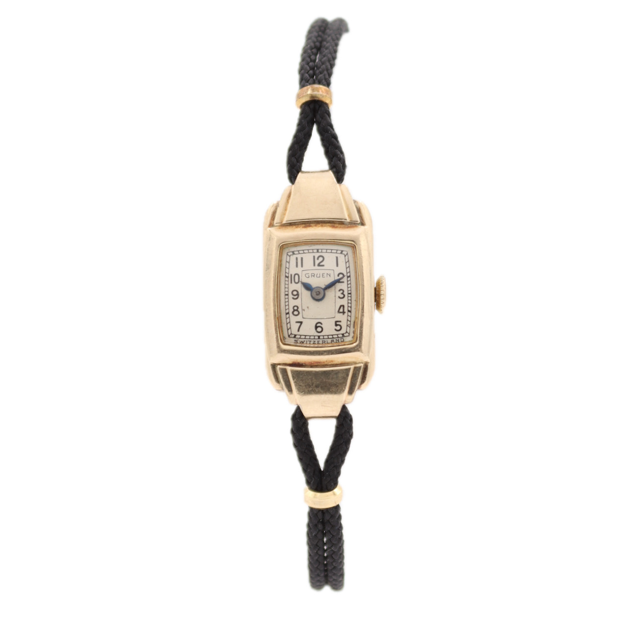 Antique 11.5mm 1916 Gruen Conoruma Cocktail Ladies Mechanical Wristwatch 10k GF