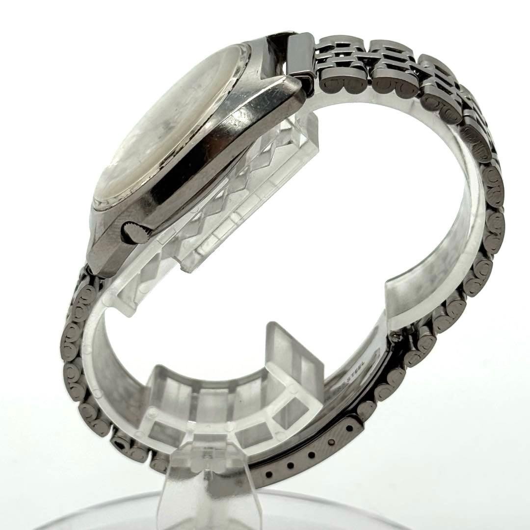 Rare SEIKO 5 Automatic Day Date Silver From Japan