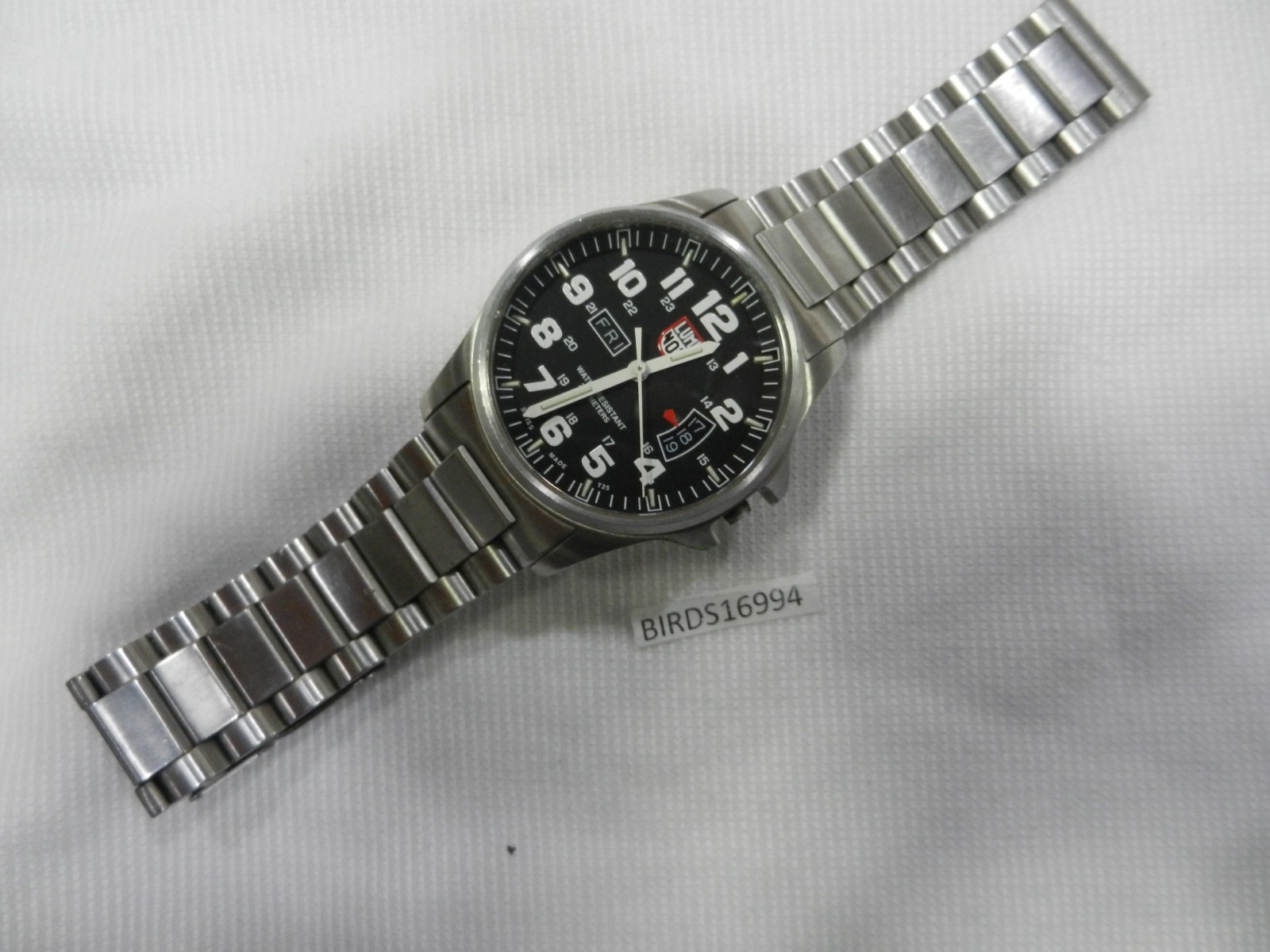 Luminox Atacama Field SERIES 1820 Men’S Watch Day Date WORKS YOU FIX NEW BATT