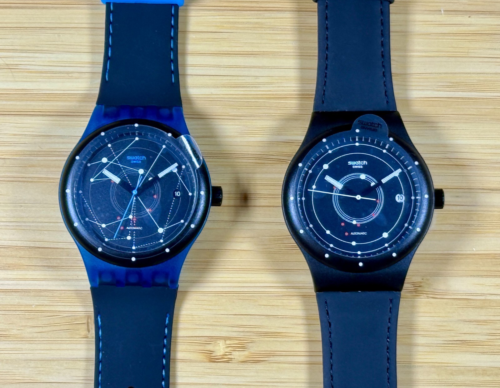 Swatch Sistem 51 SUTB400 & SUTS401 NOS Unworn Complete Boxed 2014