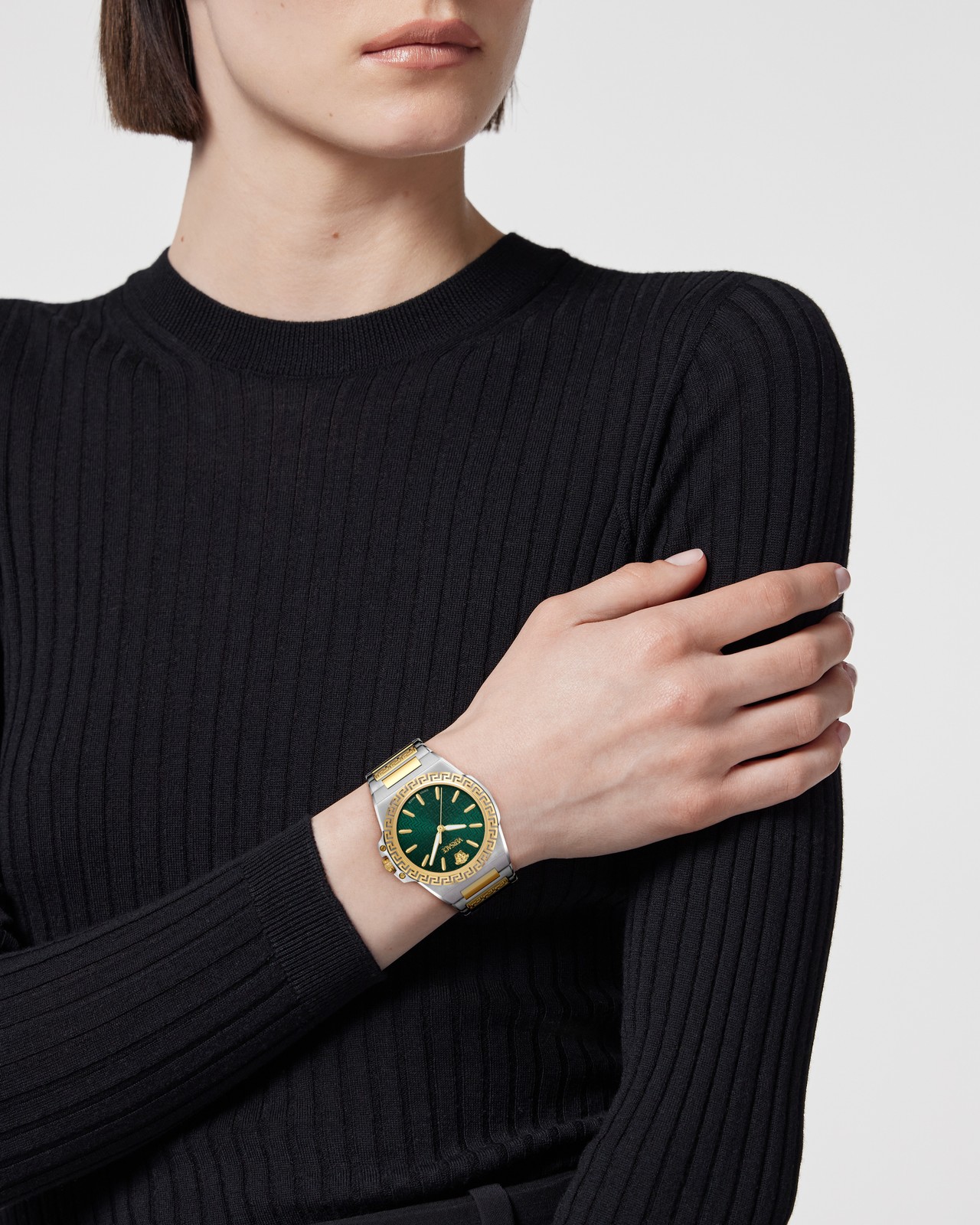 Versace Multicolour Womens Analogue Watch Greca Reaction VE0D00425
