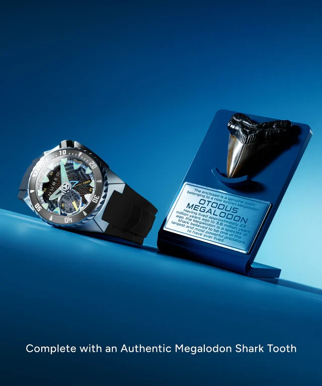 NUBEO MEGALODON AUTOMATIC LIMITED EDITION Ocean Abyss NB-6136-06
