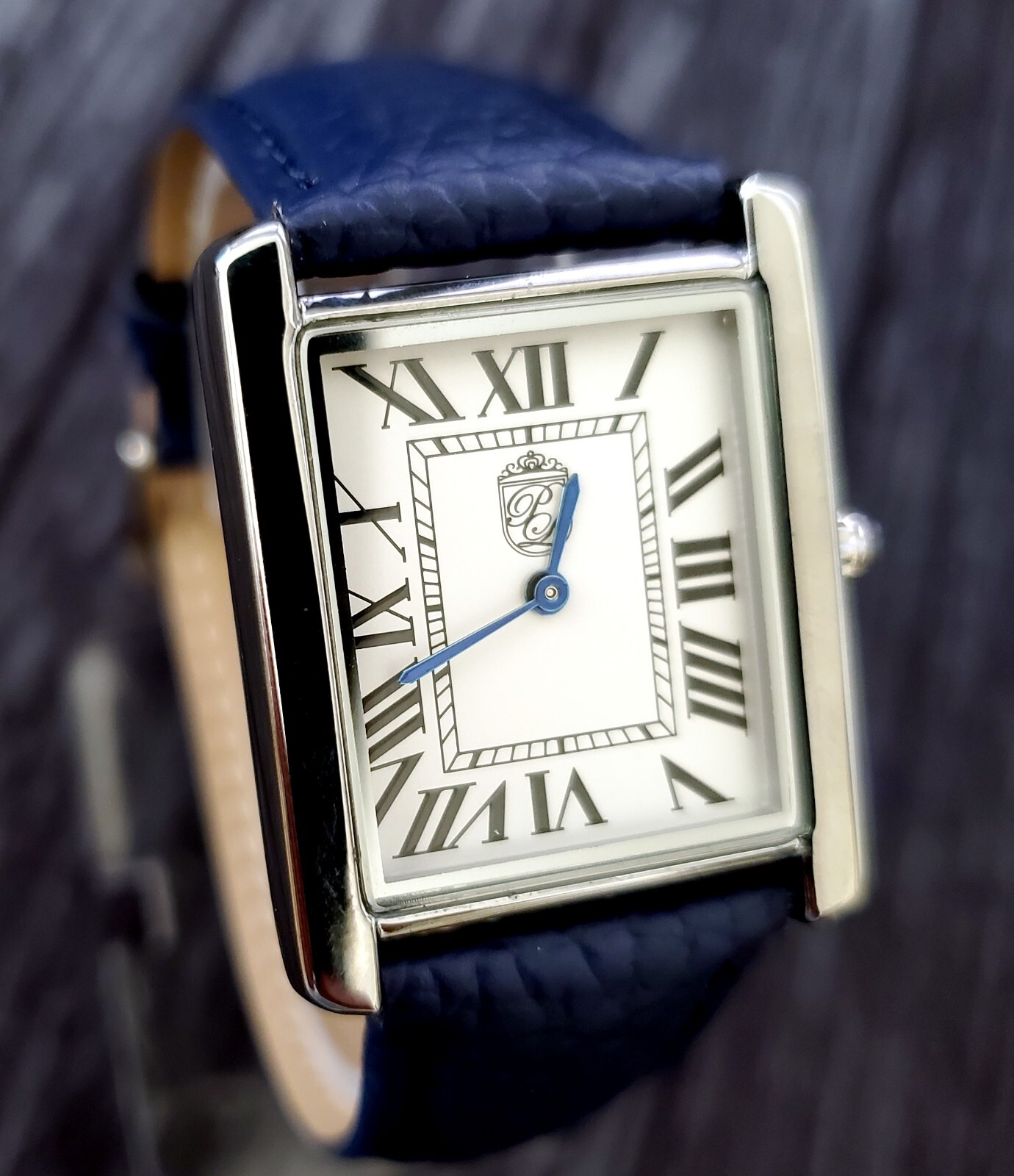 Classic Pierre Lucerne 1888 Swiss Inspired Mens Iconic Designer Tank Dress Watch