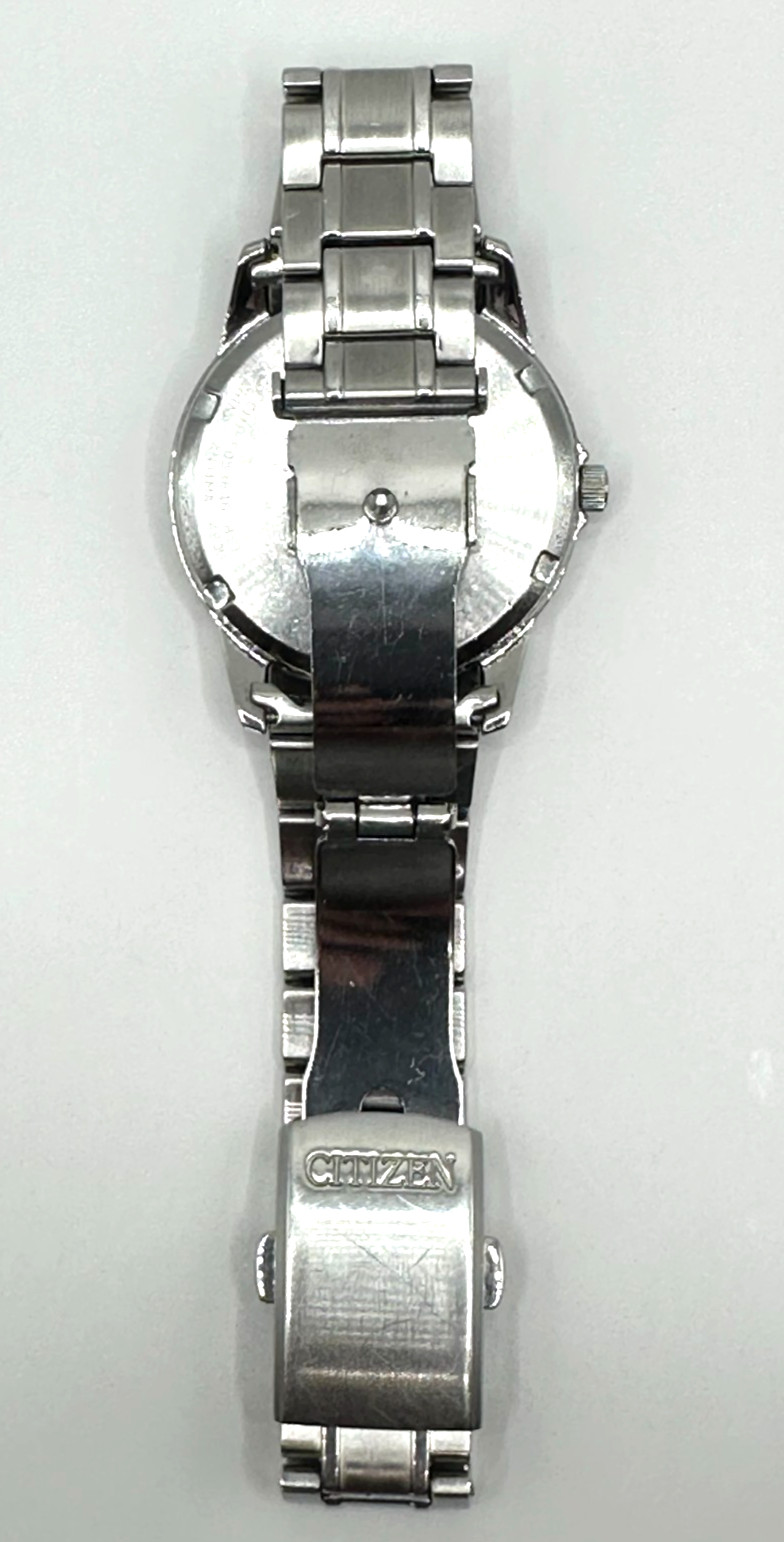 Citizen Eco-Drive E111-S053846 Solar Men’s Watch Black Dial Stainless Steel