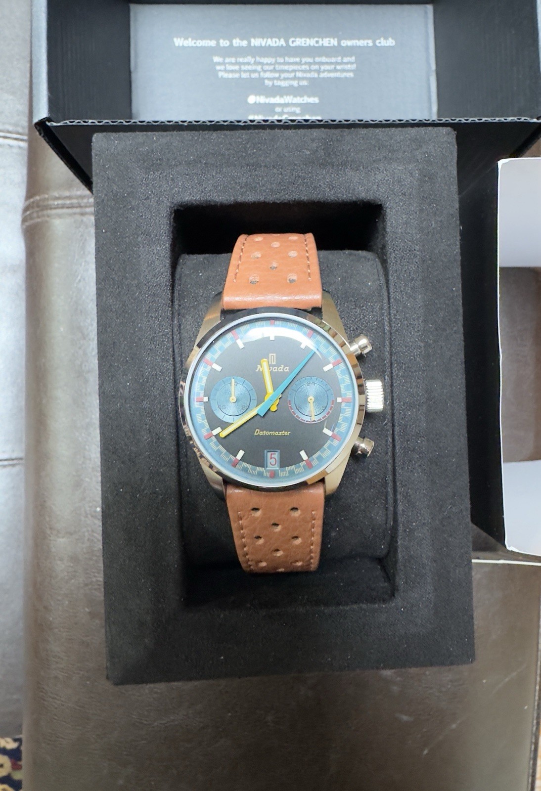 NIVADA GRENCHEN X WORN & WOUND DATOMASTER VK64 36mm Limited Edition