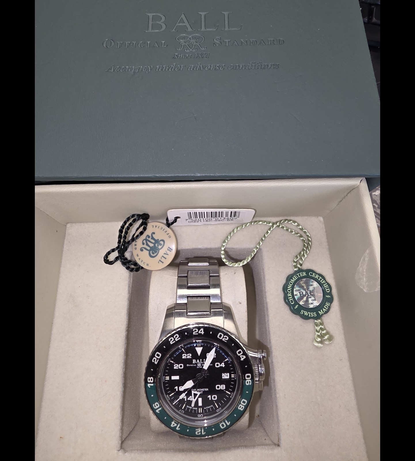 Ball Engineer Hydrocarbon AeroGMT II DG2118C-S8C-BK LIMITED EDITION #3 of 1000