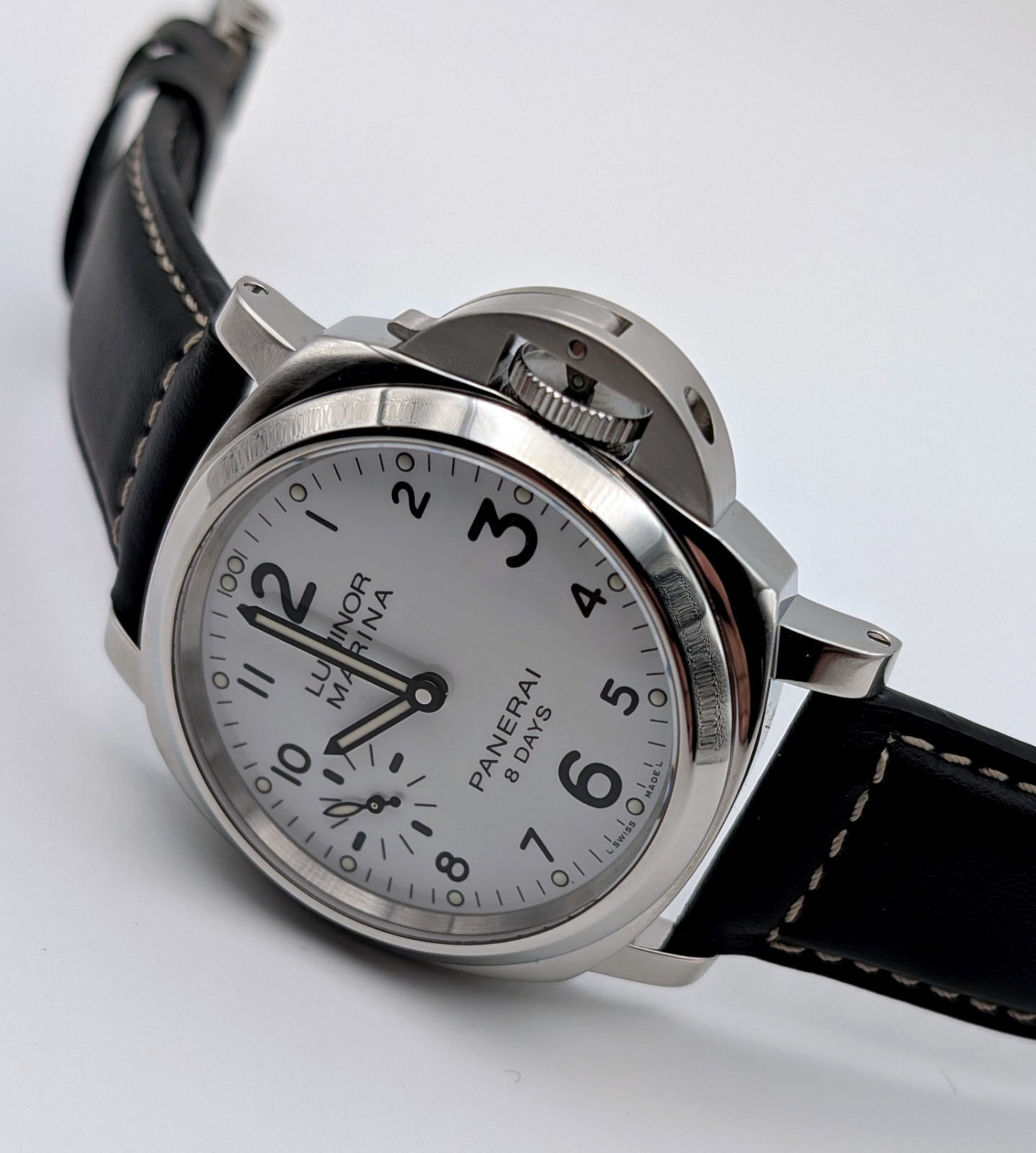 Panerai Luminor Marina 8 Days – PAM00563 – *2 EXTRA STRAPS INCLUDED!*