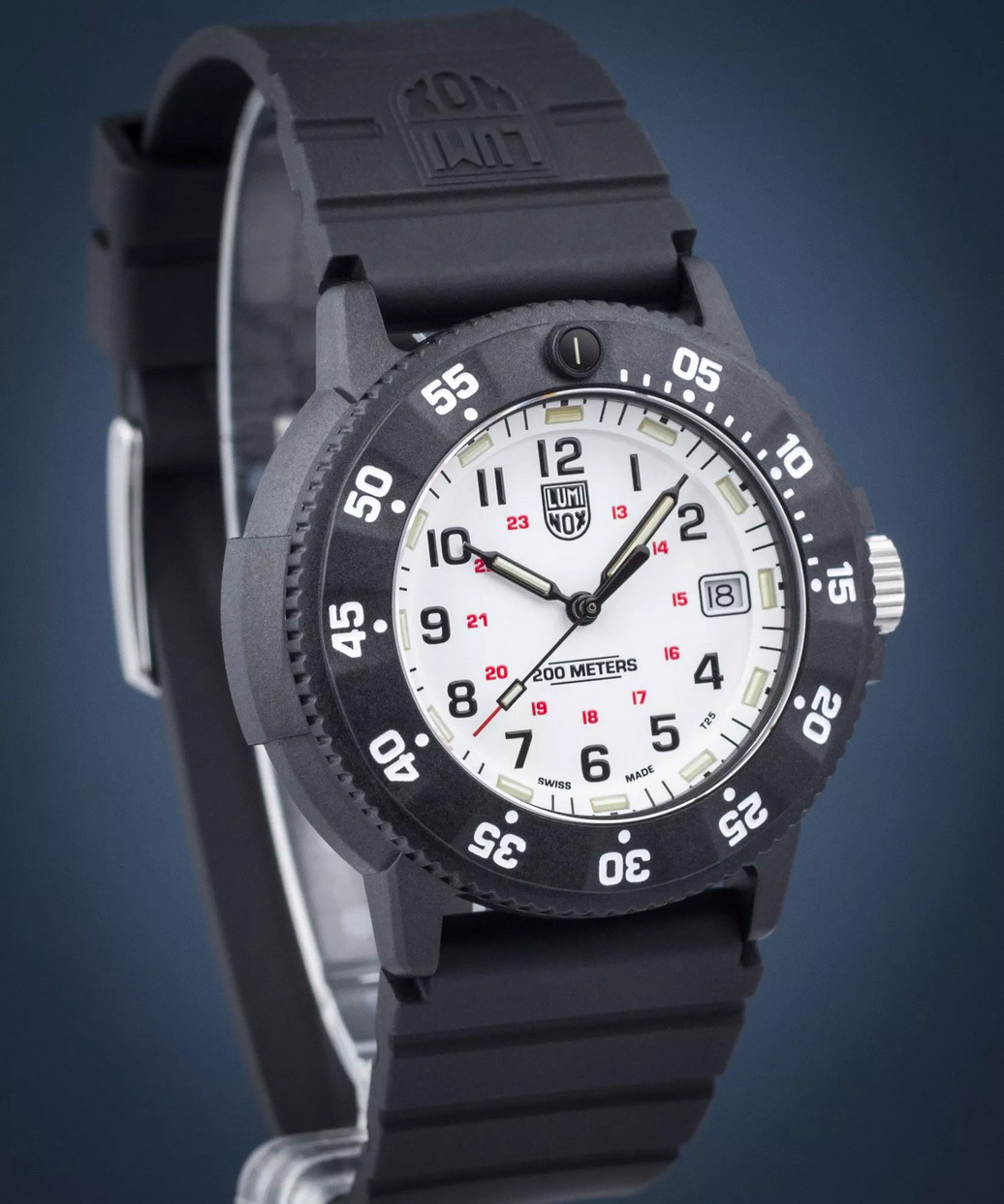 Luminox Navy Seal White Dial Date Display Military Men’s Watch XS.3007.EVO.S