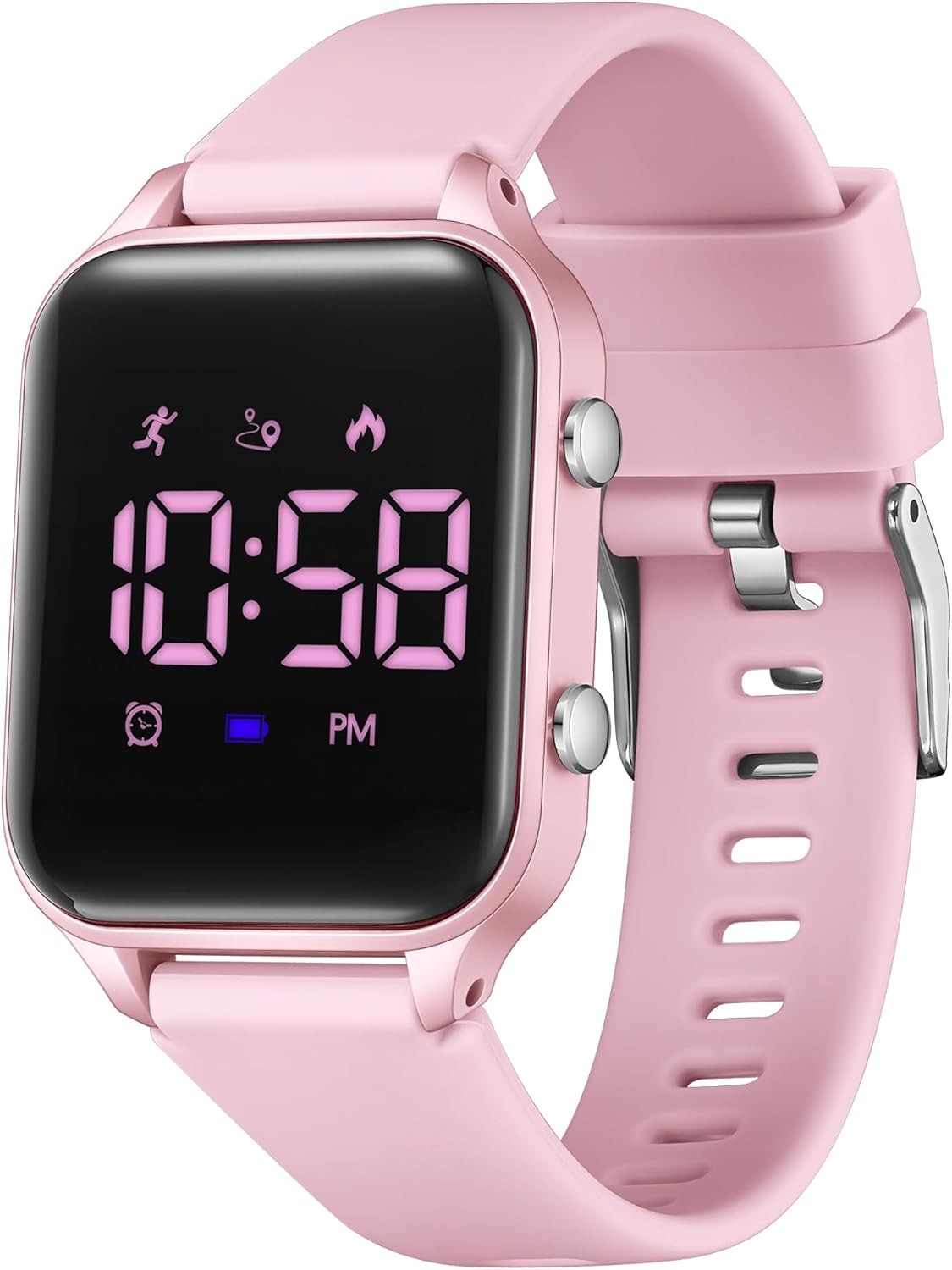 L LAVAREDO Kids Digital Watch Waterproof Sport Pedometer Alarm for Boys Girls