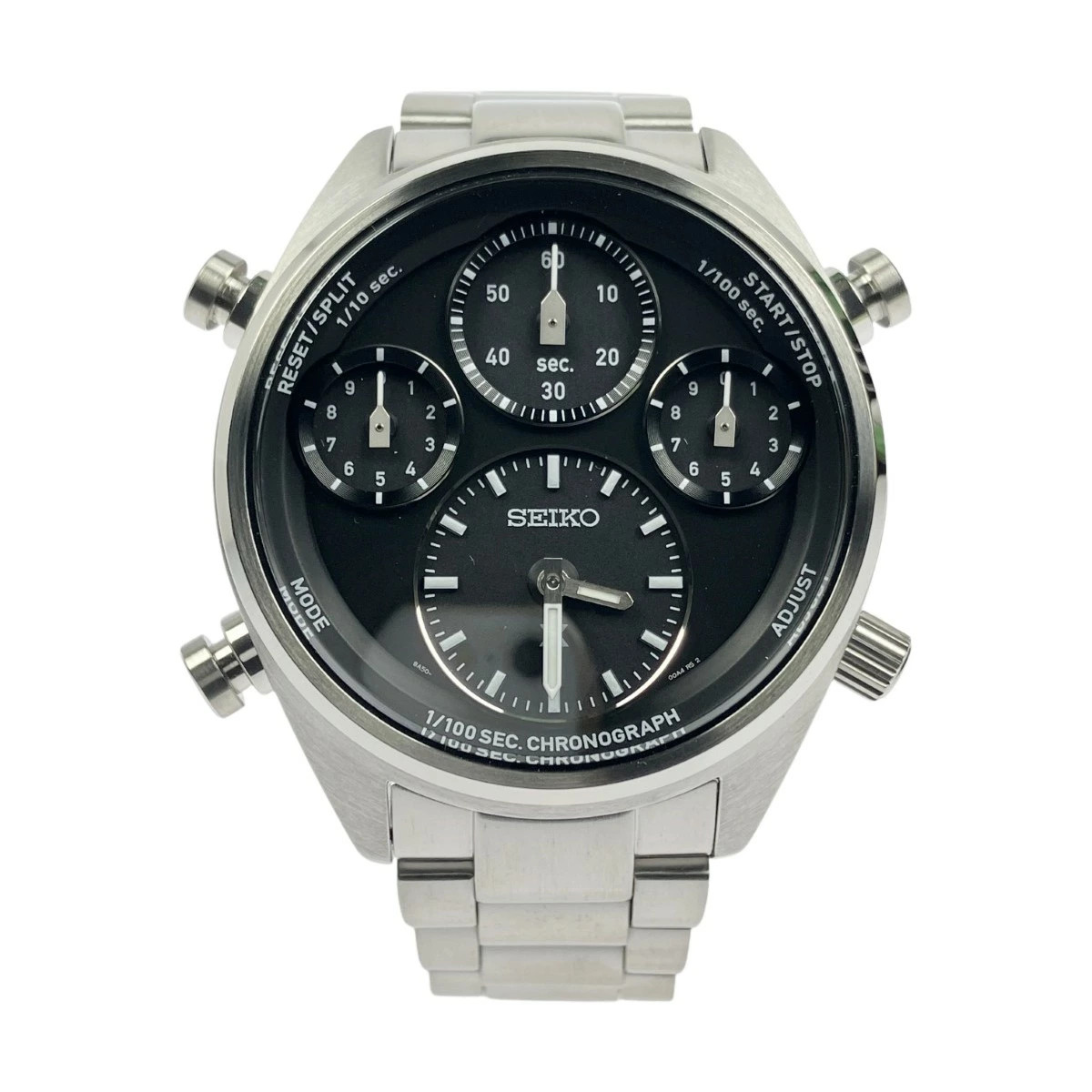 Seiko SBER003 Prospex Speed Timer Solar Chronograph 42mm Steel Used