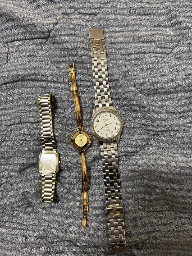 SEIKO CITIZEN Q & Q 3-piece set (bulk sale)