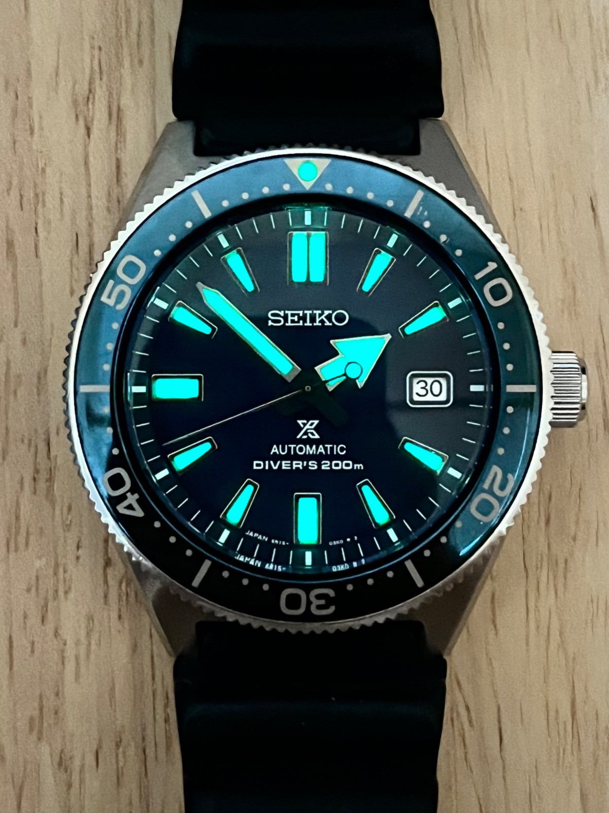 Seiko SPB053J1 Prospex Automatic Blue Dial 42.7mm 6R15 Diver Watch