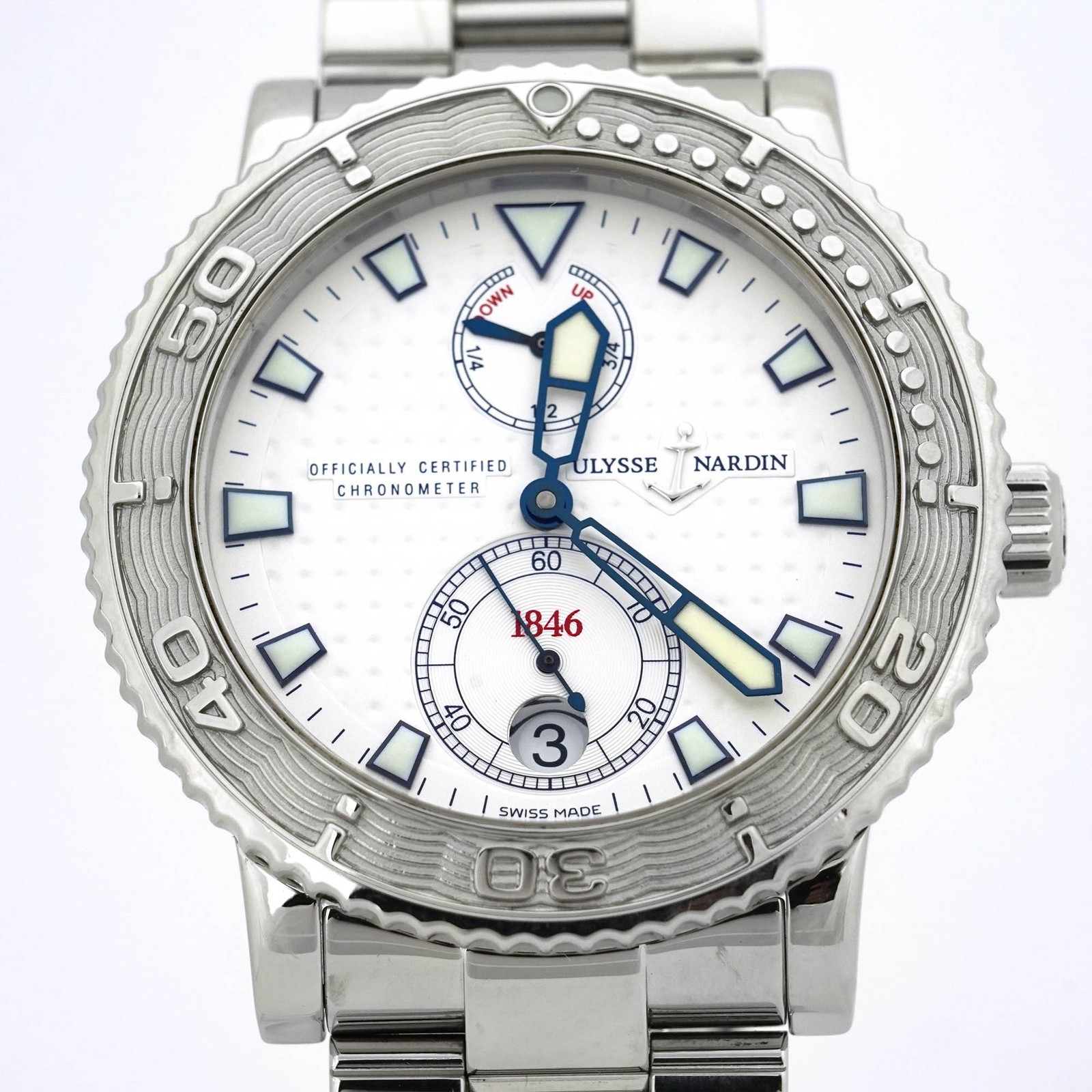 Ulysse Nardin marine diver 263-51 Automatic Silver Men