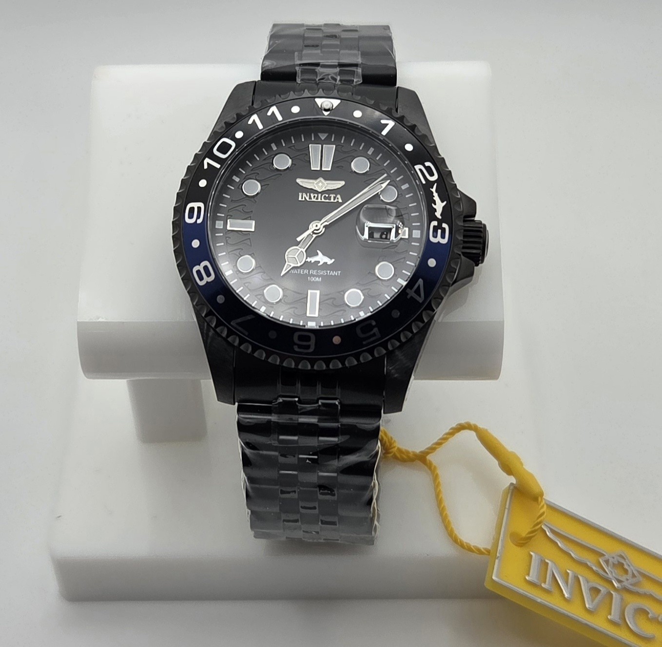 Invicta Pro Diver Quartz Black Dial Bezel Men’s Watch 30627