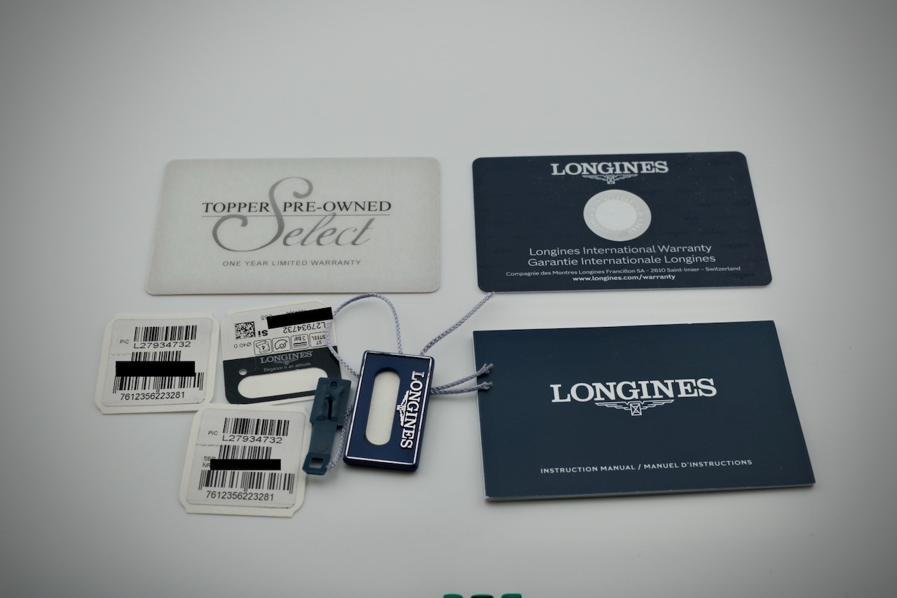 Longines Master Collection 190th Anniversary, 40mm, ref. L2.793.4.73.2 -Full Set