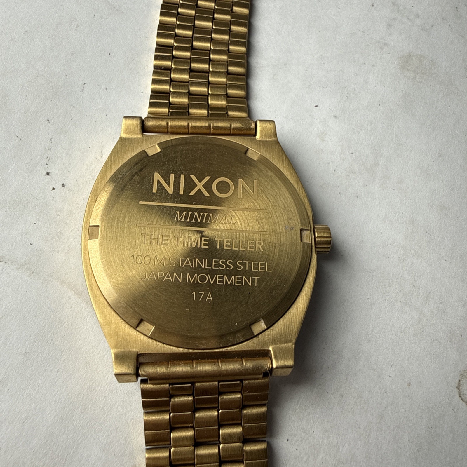 NIXON MINIMAL “THE TIME TELLER” MOD. A045 511 WRISTWATCH – NEW