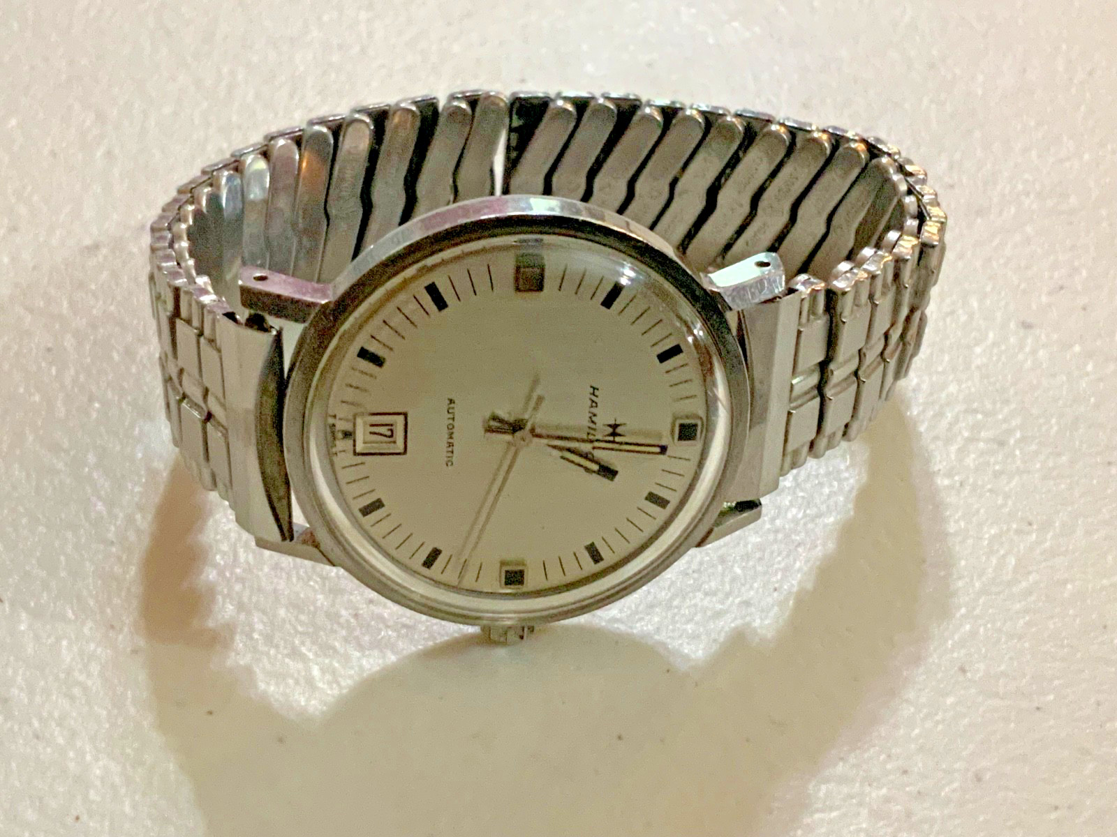 Vintage Hamilton 64049-3 Automatic DATELINE Watch UFO Men’s Classic watch 64A