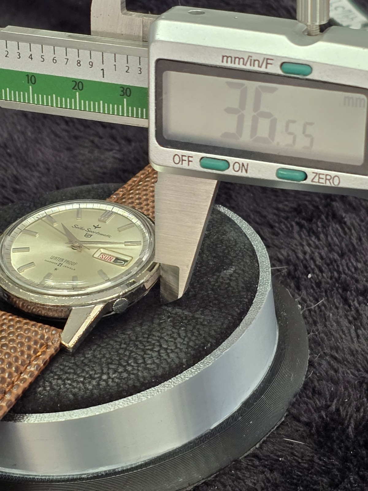 Historically Significant: 1st Year (1963) SEIKO Sportsmatic 5, 21J Automatic…