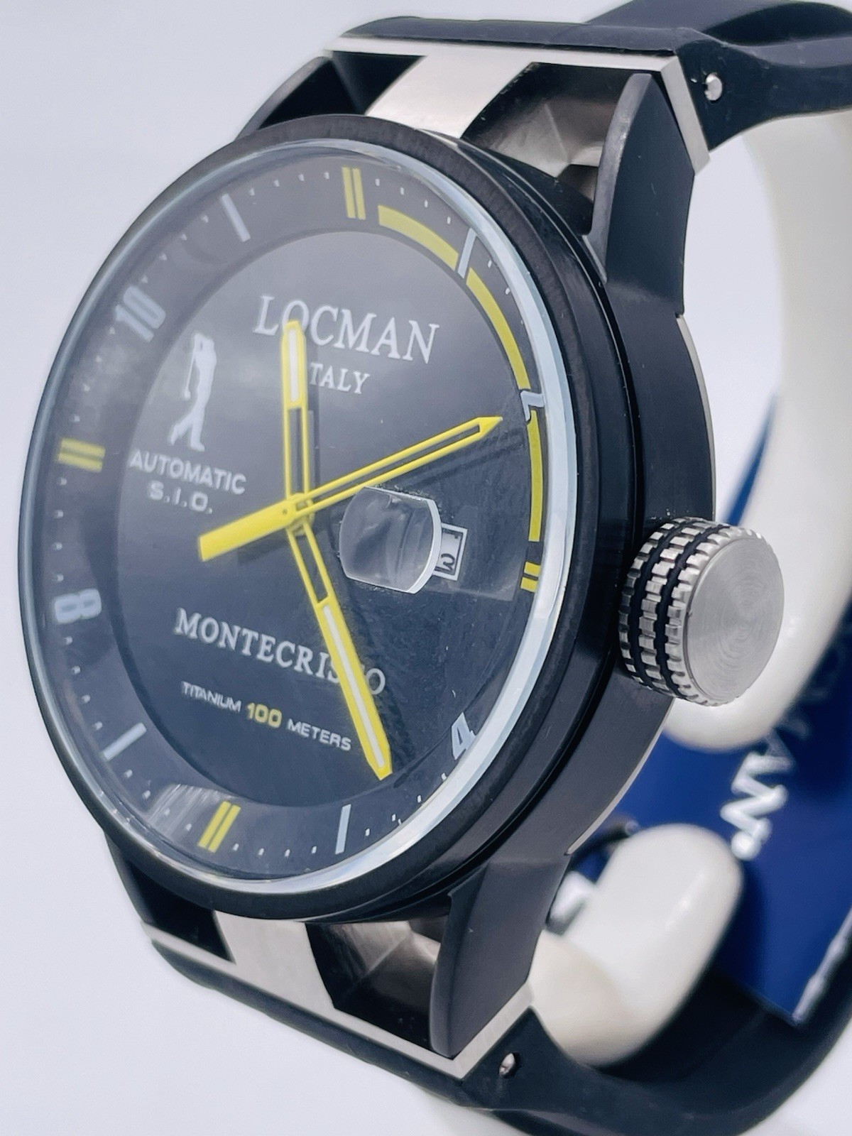 Locman Montecristo Automatic 511KKY/820 Wr100m Watch Brand New