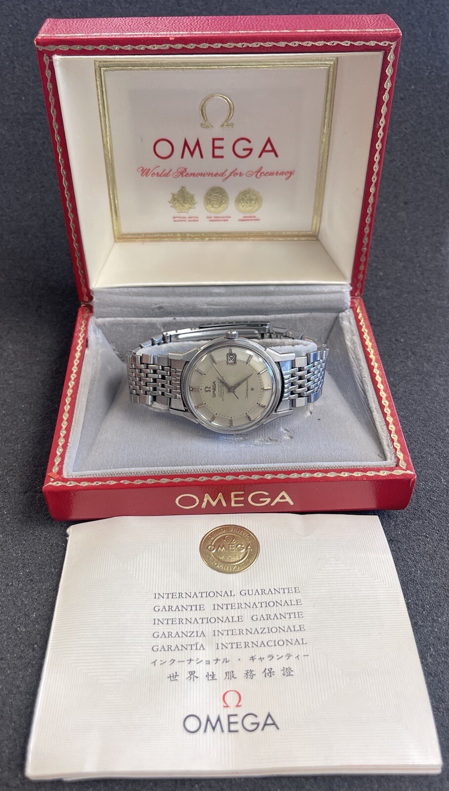 1964 Omega Constellation Cal. 561 Pie Pan Watch..TJ636