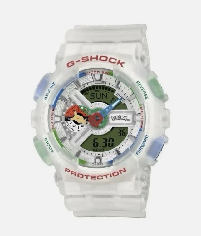 Casio G-Shock X Pokémon Watch GA110PKM-7A IN HAND – BRAND NEW!!!!!