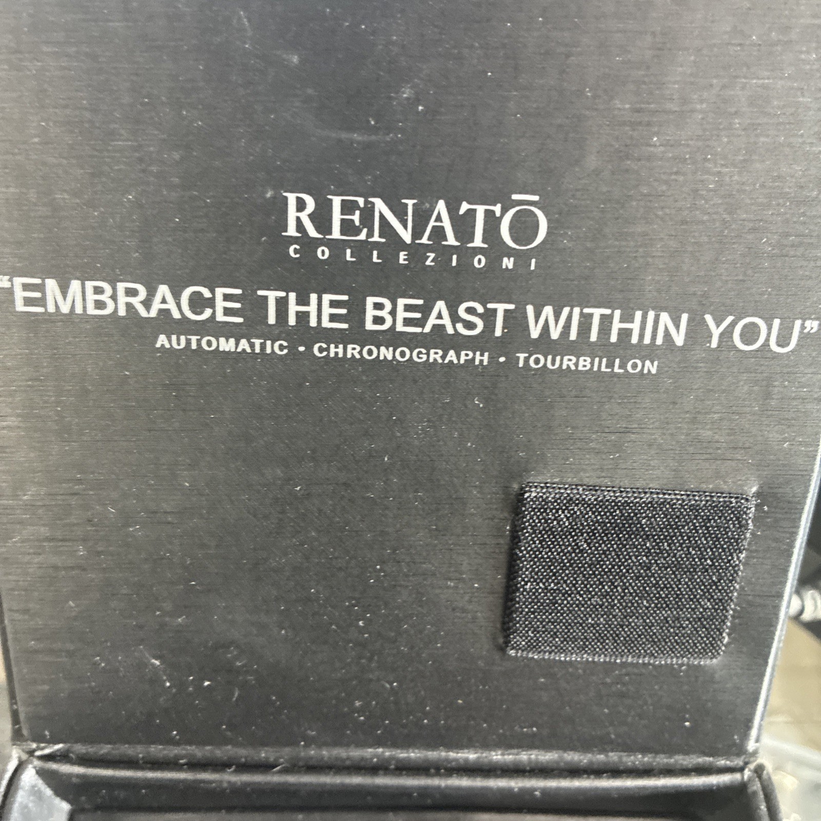 RENATO CHRONOGRAPH STALLION COLLEZIONI ETA 251.272 Box, Links, Mint, Quartz