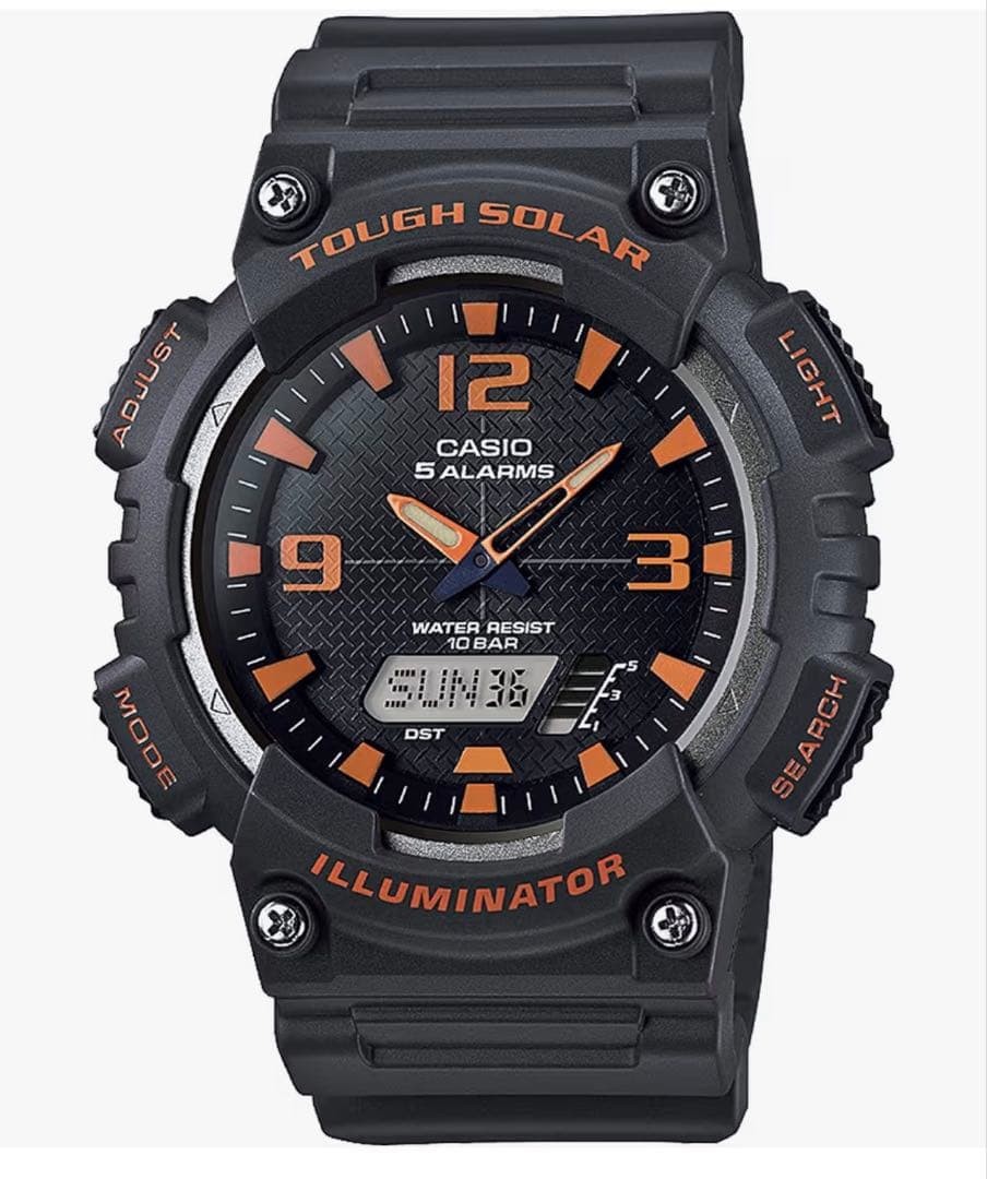 CASIO Digital Watch AQ-S810W Tough Solar