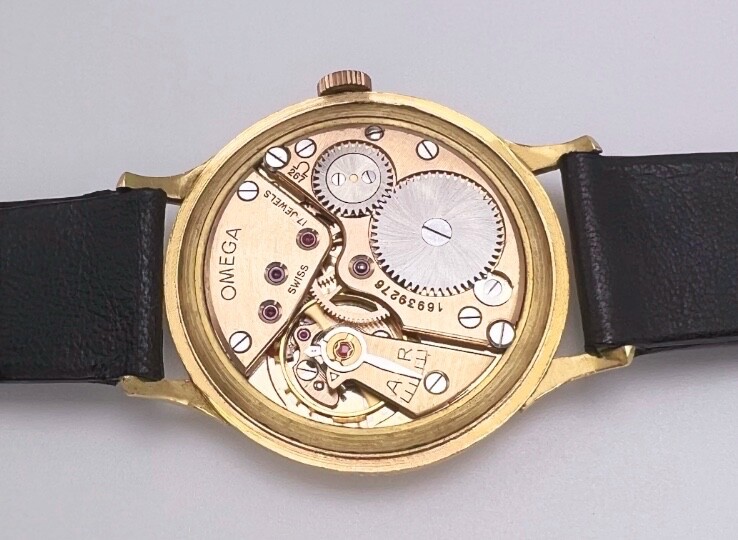 Vintage Omega 18K Solid Rose Gold – Large Case 37mm – Manual Wind Movt. Cal. 267