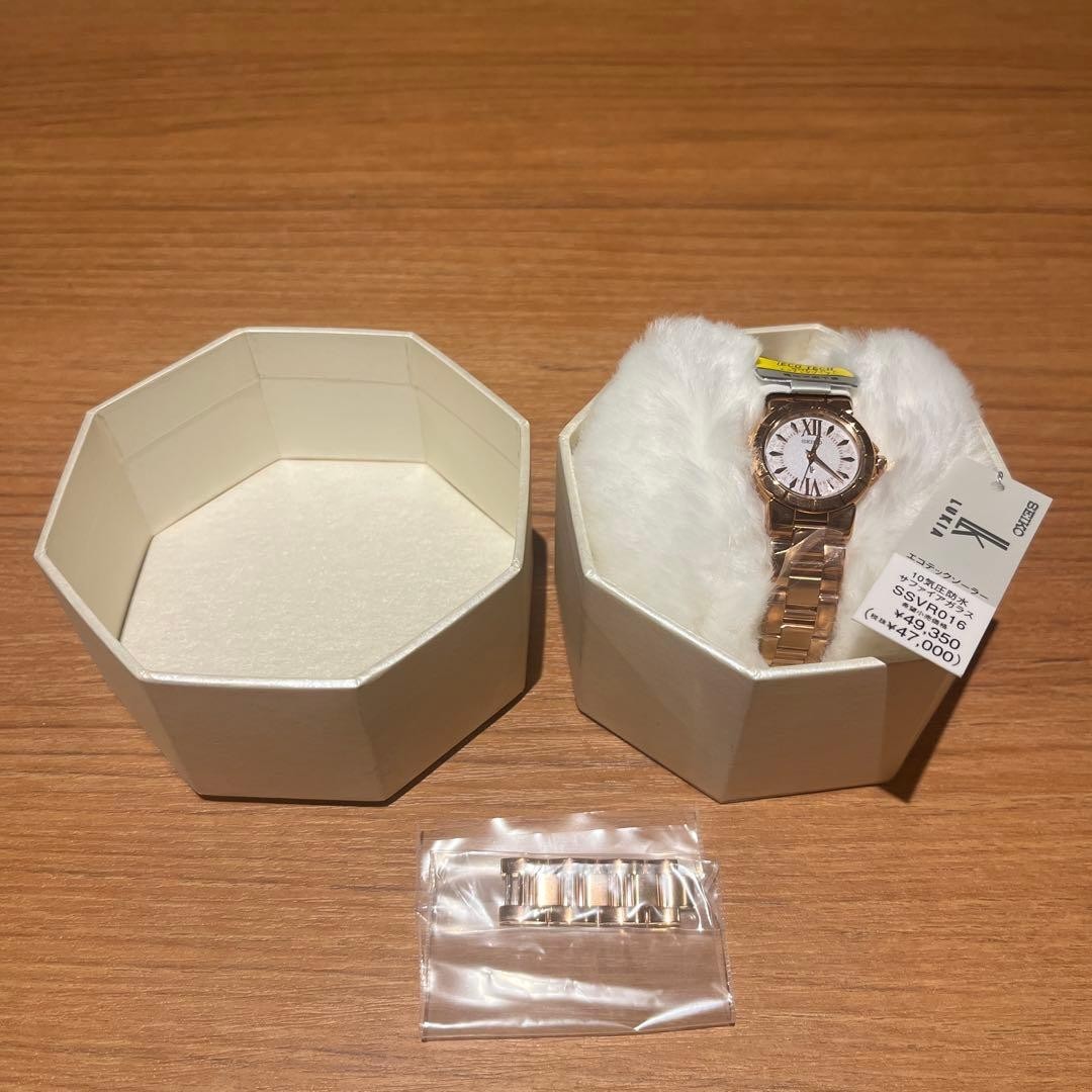 [Mint Box] Seiko Lukia SSVR016 Solar Ladies Watch 2009 Christmas Limited 2000pcs