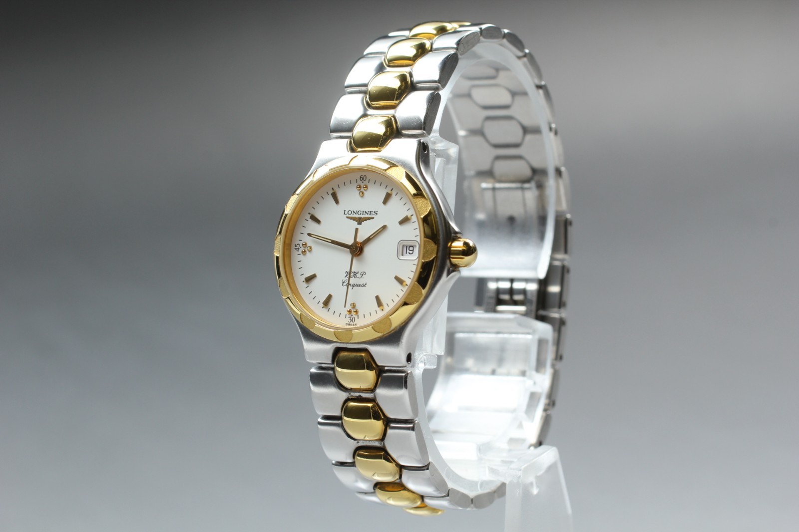 【N MINT++】 Longines Conquest L1.113.3 Women’s Two Tone Quartz Watch from JAPAN
