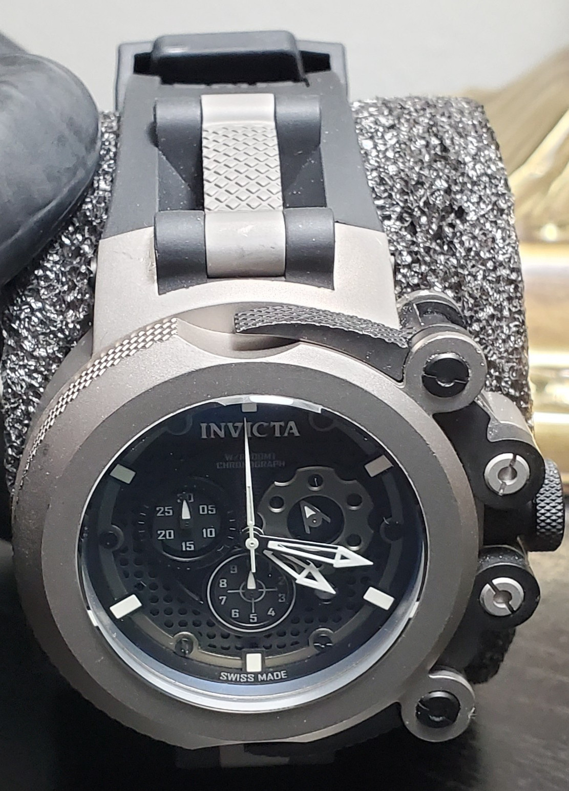 INVICTA COALITION FORCES TRIGGER MODEL No. 0956, 55mm, SWISS TITANIUM WATCH