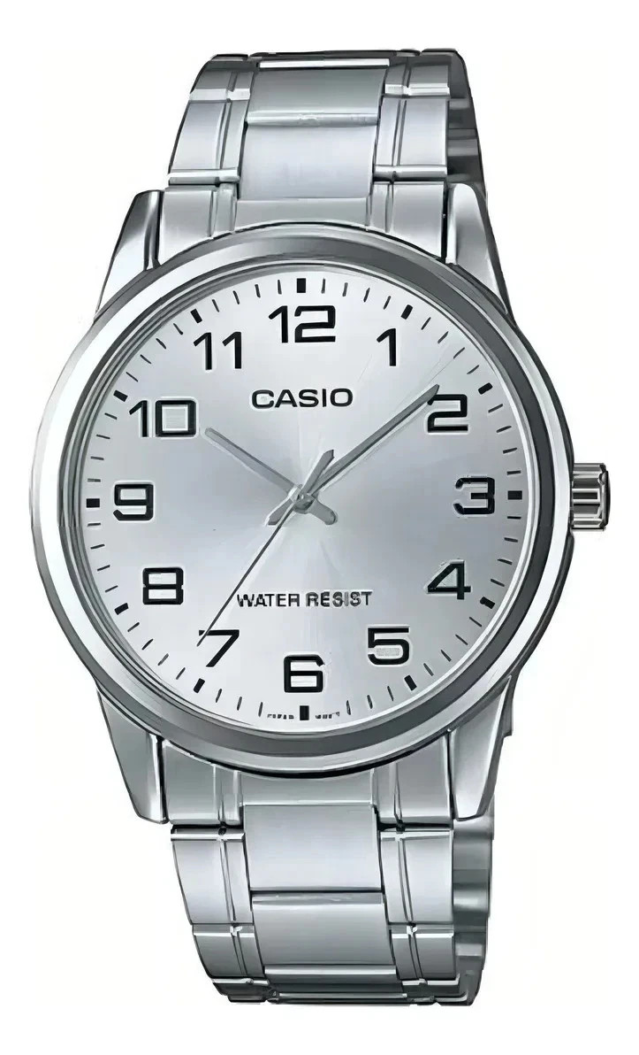Casio Men’s Quartz Stainless Steel Watch – MTP-V001D-7BUDF NEW
