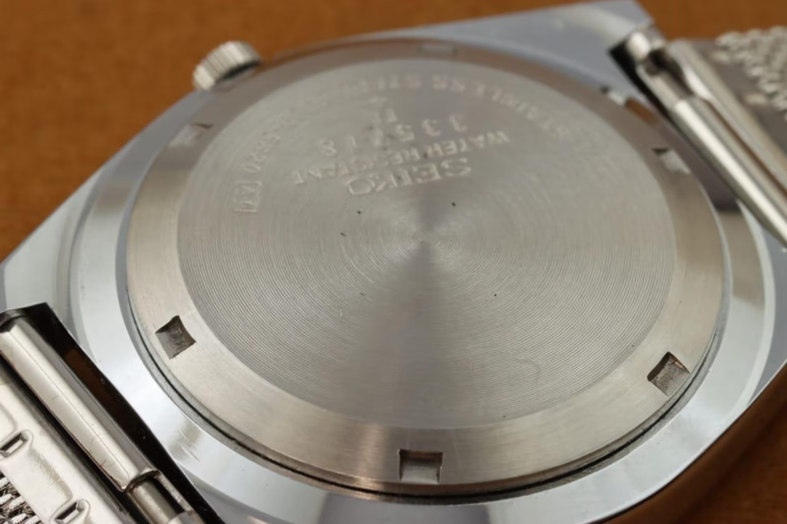 Vintage Refurbished Seiko Automatic Silver Dial D/D Men Wrist Watch 36MM