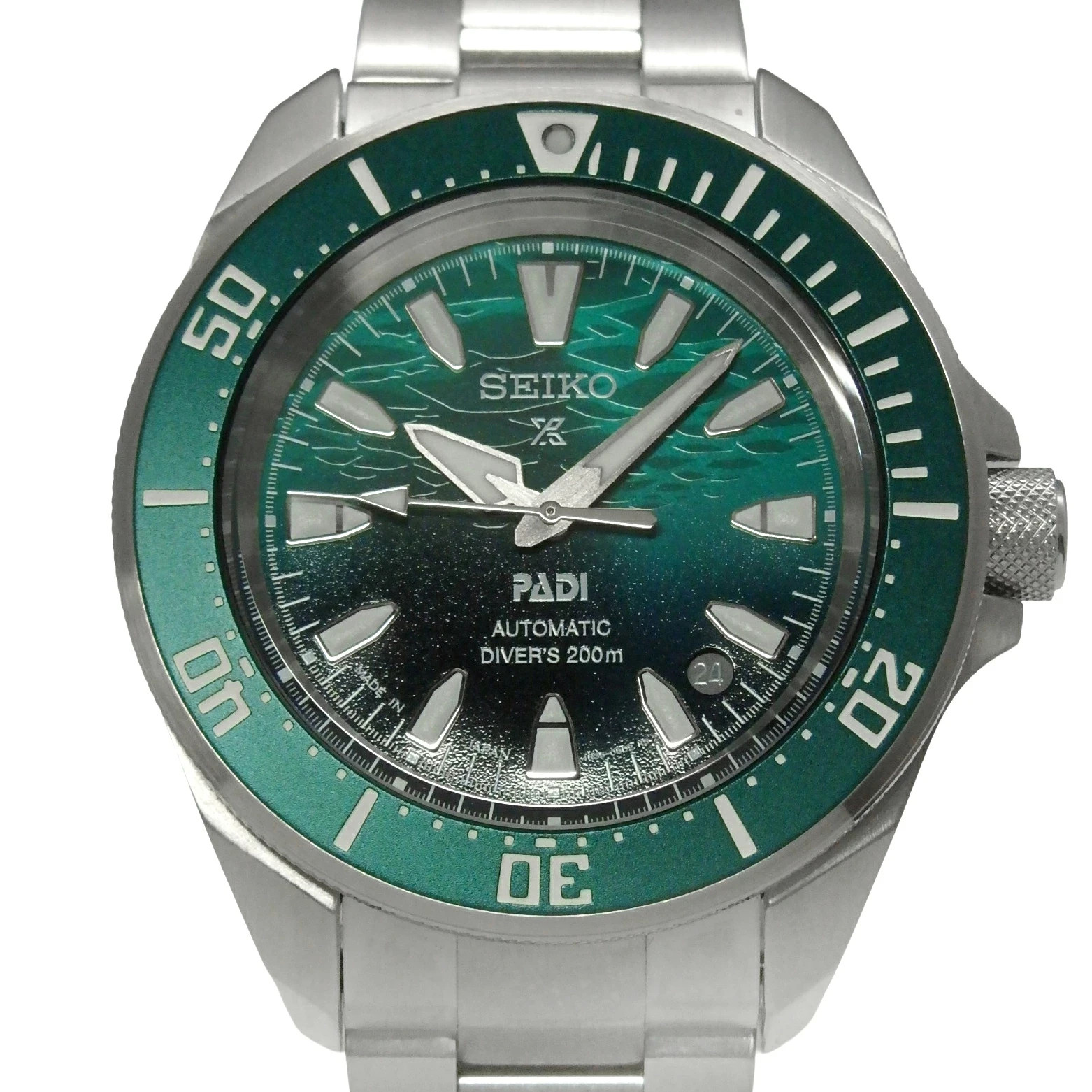 SEIKO PROSPEX Diver Scuba PADI SBDY125 Automatic Green Dial JDM Watch
