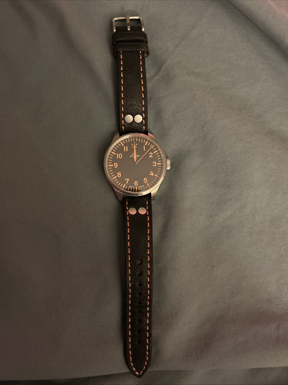 Laco Pilot Watch Neapel 39mm Automatic 862129 From WatchGang – No Box
