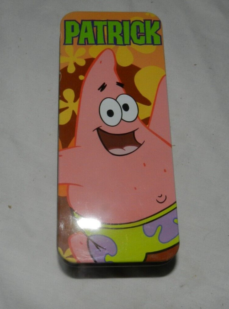 NEW Rare Sponge Bob Patrick Digital Watch In The Original Tin Case. Never Used