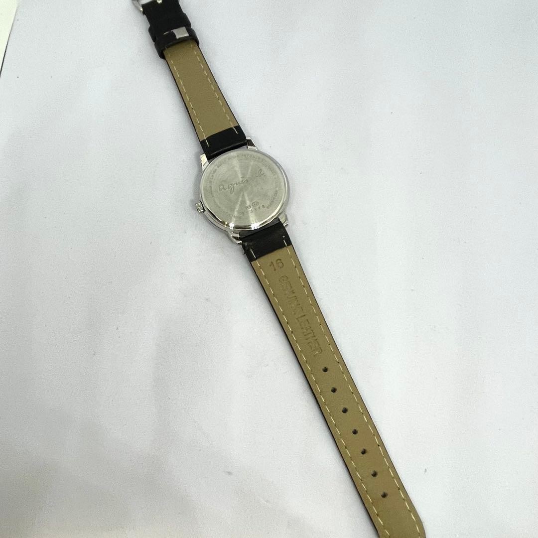Agnes b. Blue Dial Day Date Watch—Working