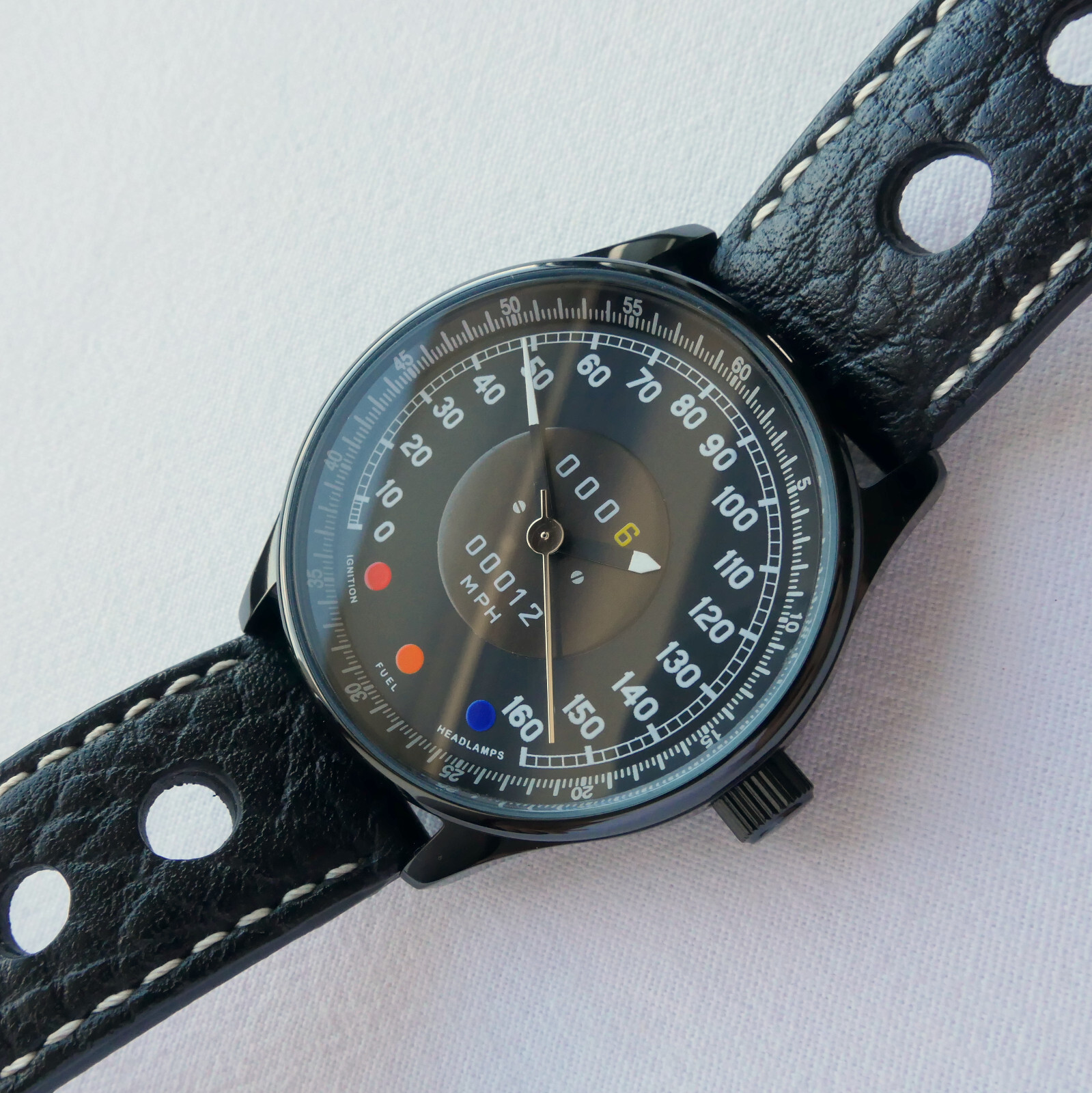 Jaguar XK-E E Type Classic British Car Speedometer Accessory Automatic Watch