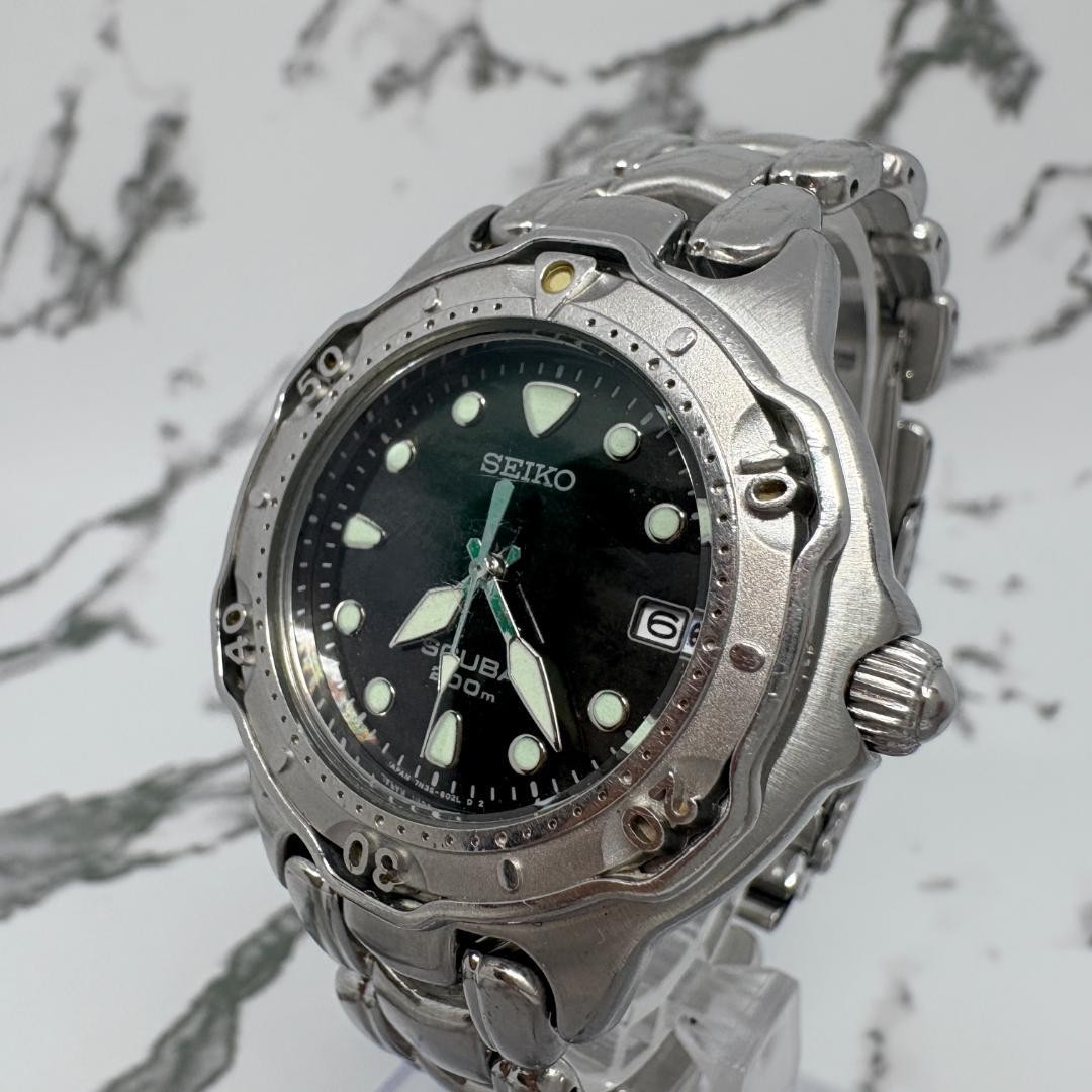 [Working Condition] SEIKO SCUBA 200m Black