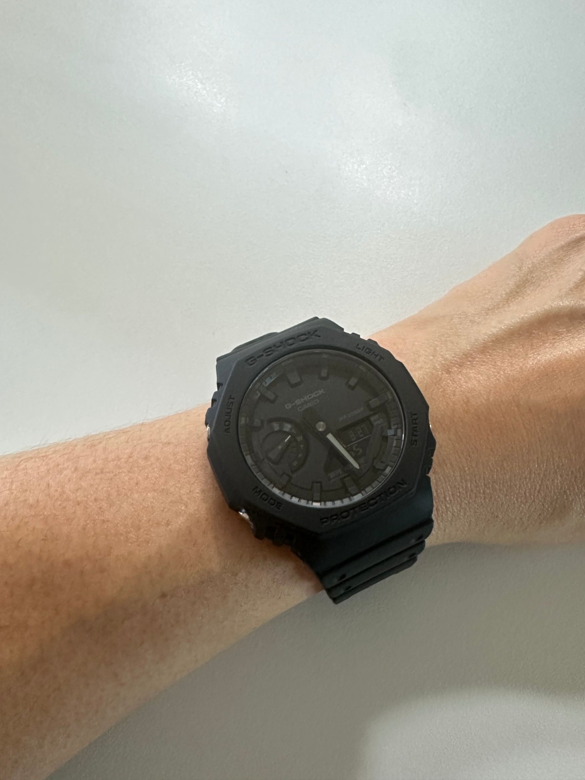 Casio Men’s G-Shock Analog & Digital Black Quartz Watch GA-2100-1A1DR NEW